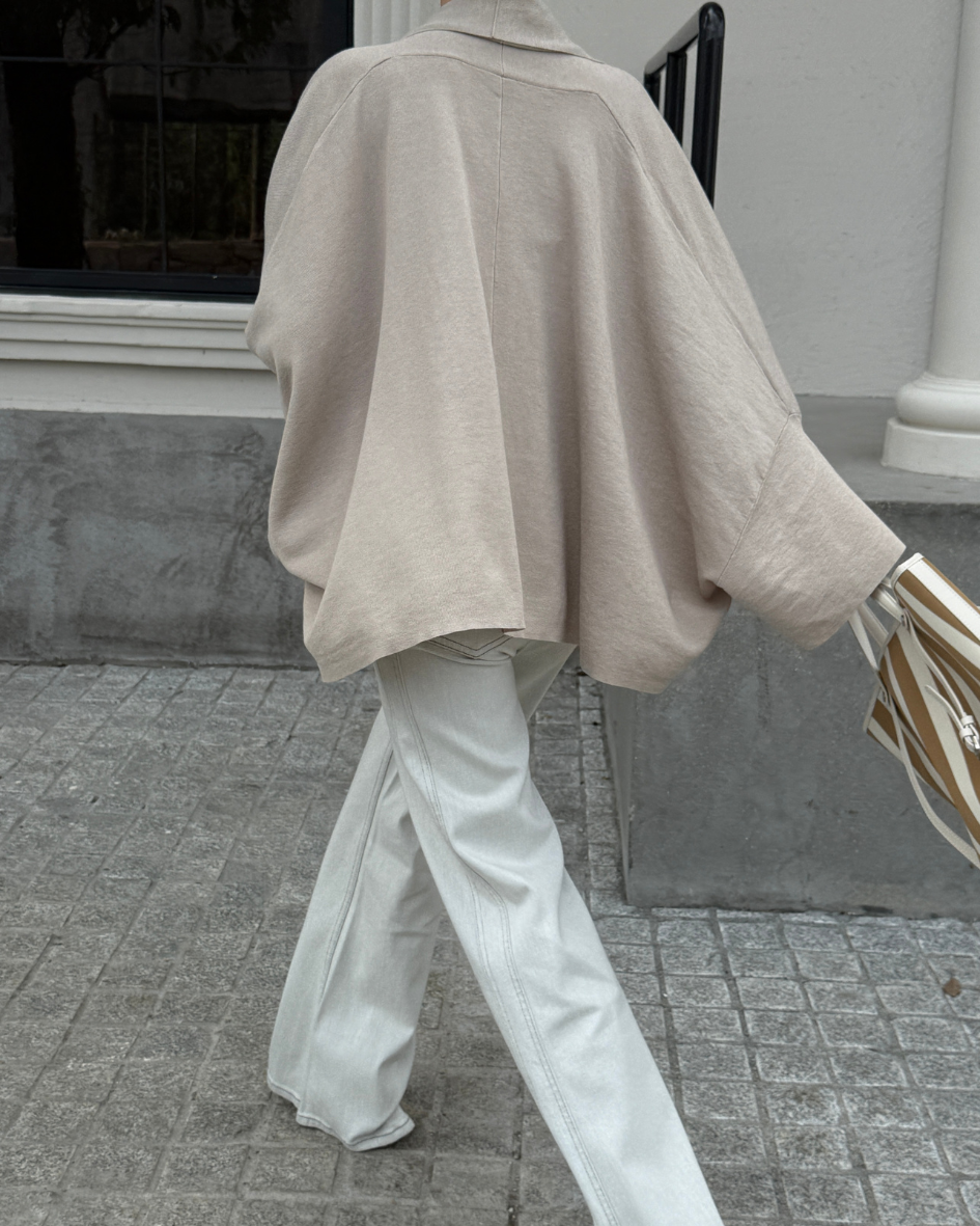 Butterfly Two-Pice Set - Khaki